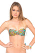 Luli Fama Sueños Estrellados Underwire Push Up Bandeau Top